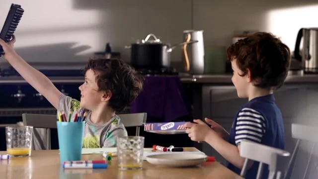   PASSWORD:  BEN   Brand:  Cadbury’s   Agency:  Fallon   Prod Company:  Bare Films   Director:  Joanna Bailey    Series of broadcast commercials for Cadbury Fingers.   