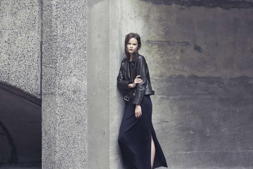 Jacket and Dress: The Kooples
