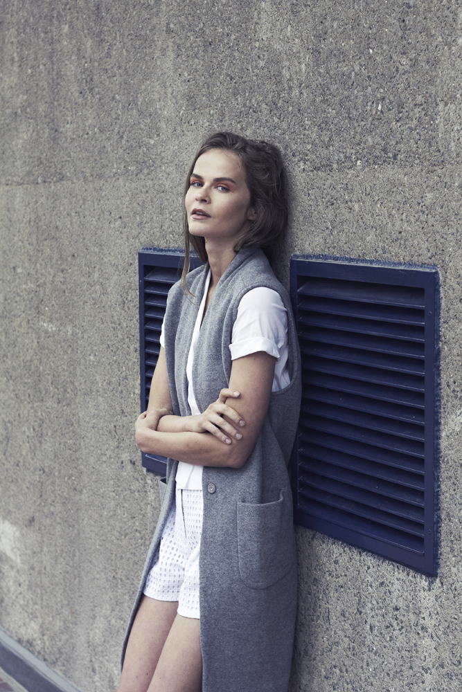Waistcoat: ASOS ; Top: Topshop ; Shorts; 3.1 Philip Lim