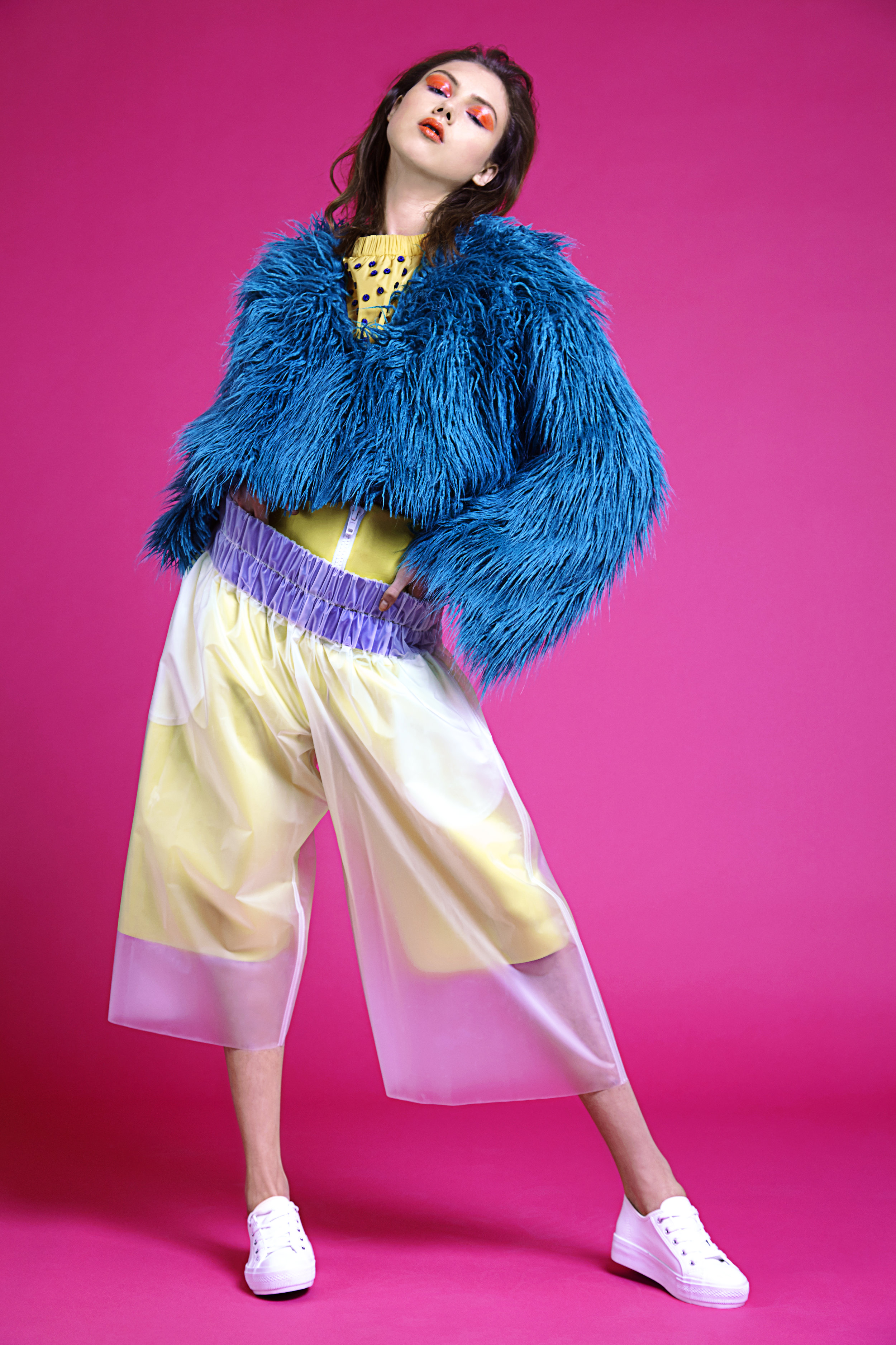 Top Nataliya Brady , Jacket Jade Davies , Trousers Nataliya Brady , Shoes New Look