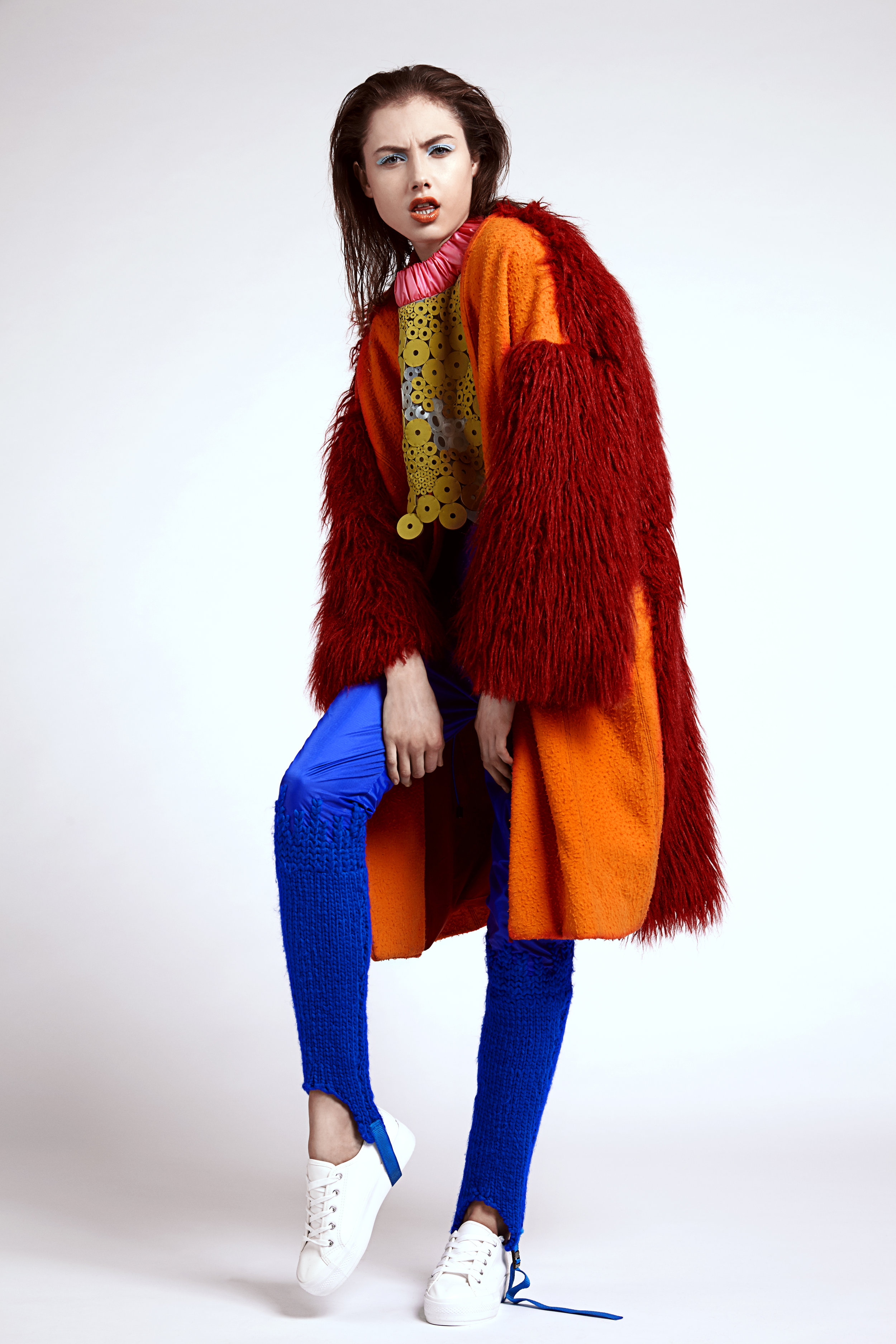Top Nataliya Brady , Coat Jade Davies , Trousers Pippa Harris , Shoes New Look