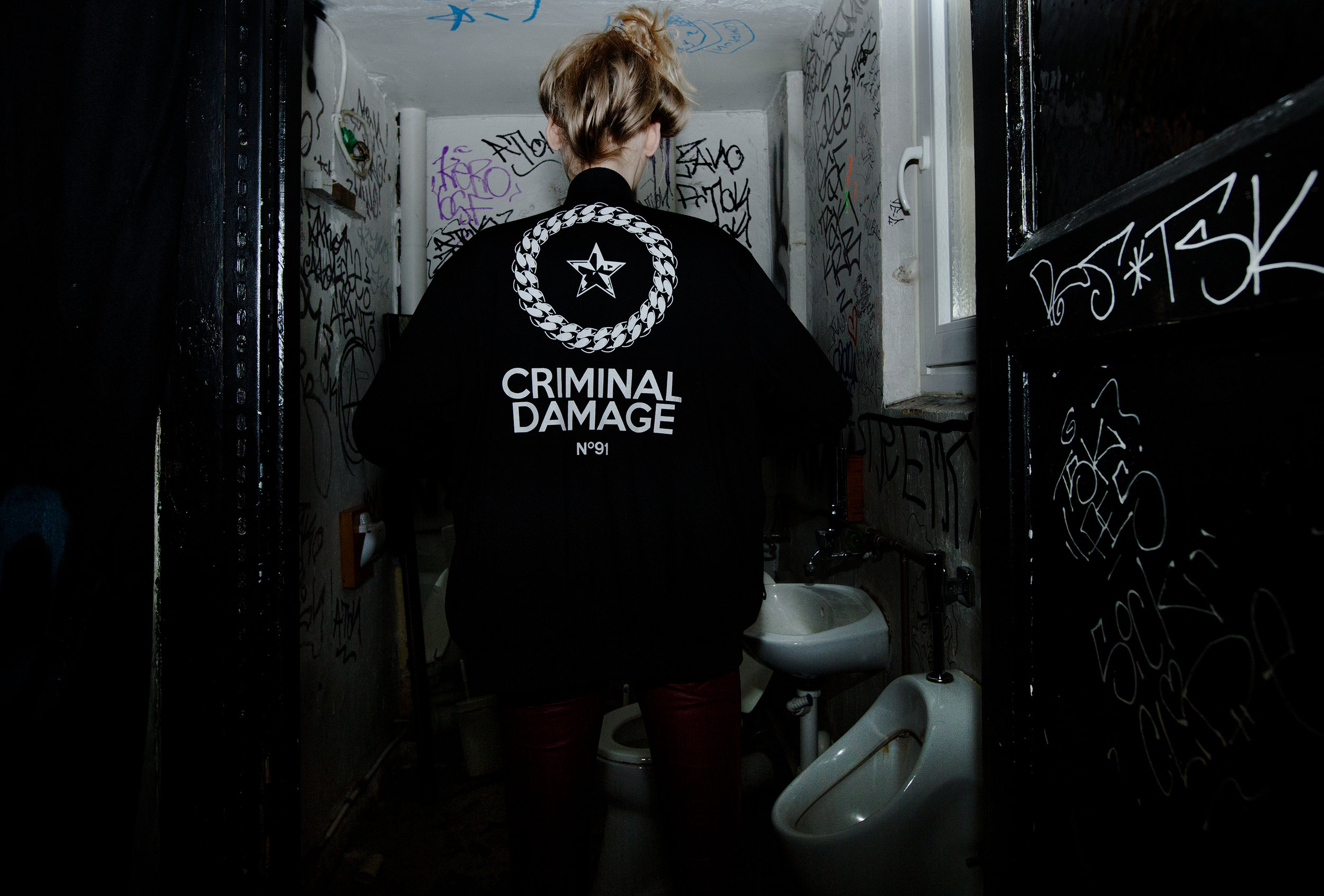 Jacket: Criminal Damage, Pants: Vintage