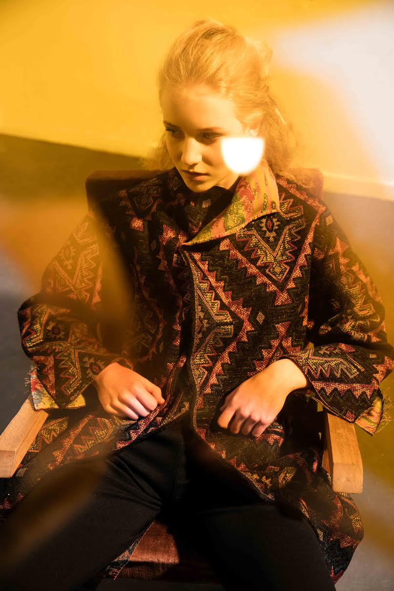Coat Natasha Dziewit; Trousers Aneta Poplawska