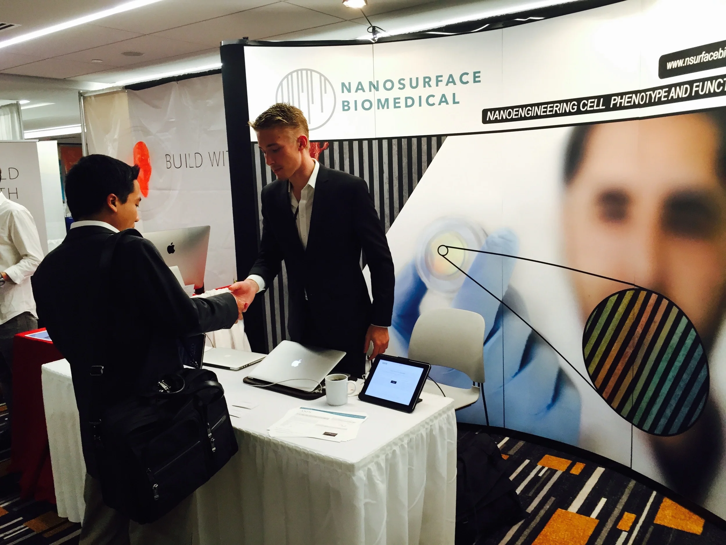 NanoSurface Biomedical in Boston at TERMIS World Congress 2015