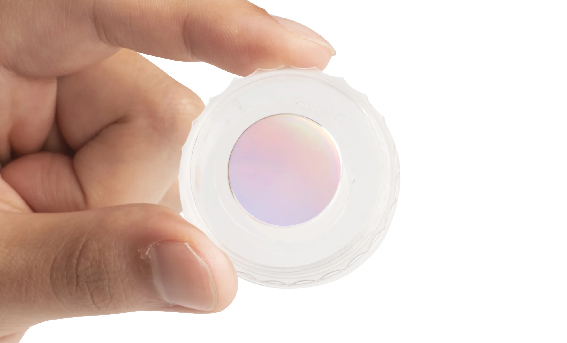 35mm NanoSurface Dish 10-pack in hand