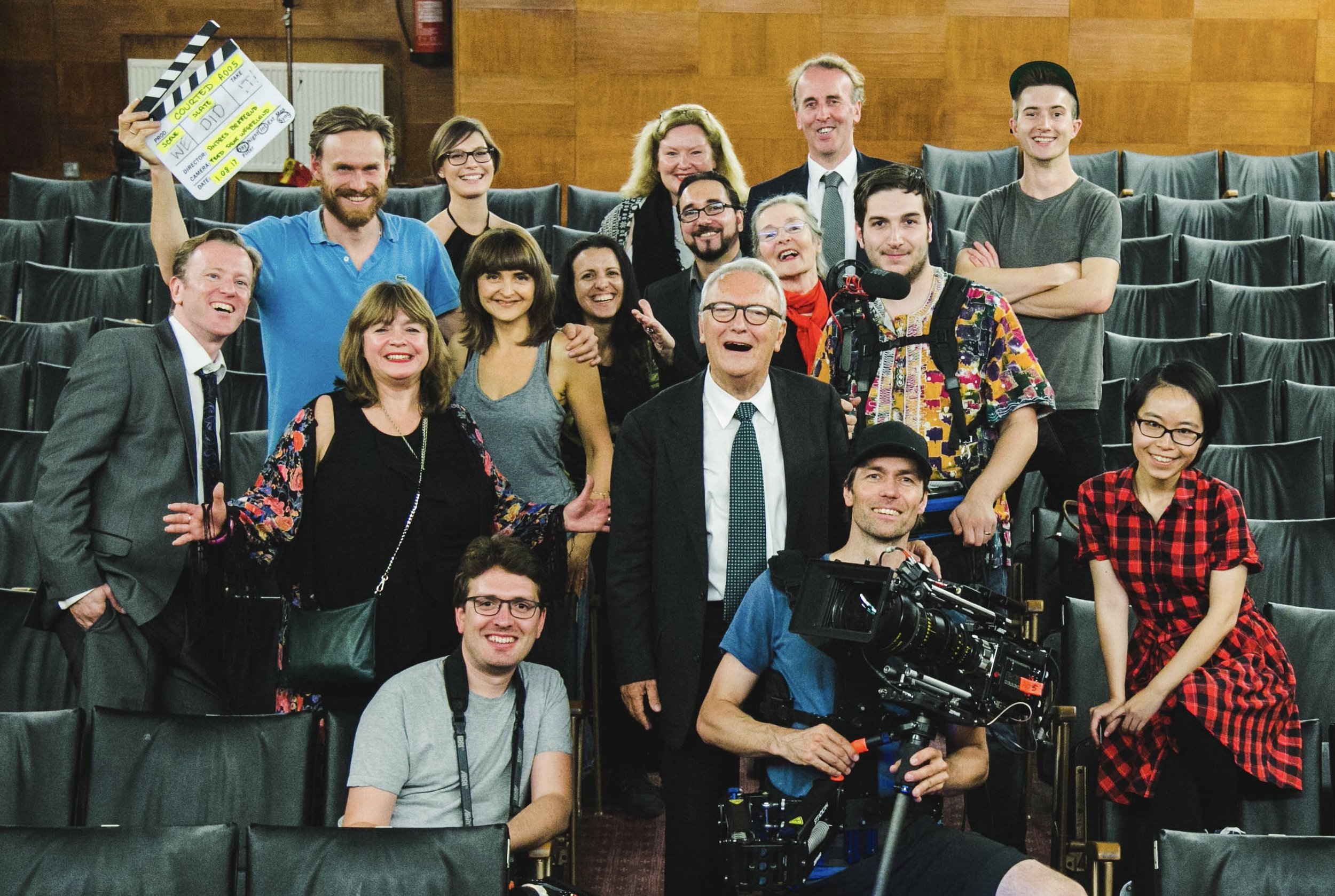 August 2017 - Final scenes remaining Cast/Crew wrap photo for @courtedfilm.