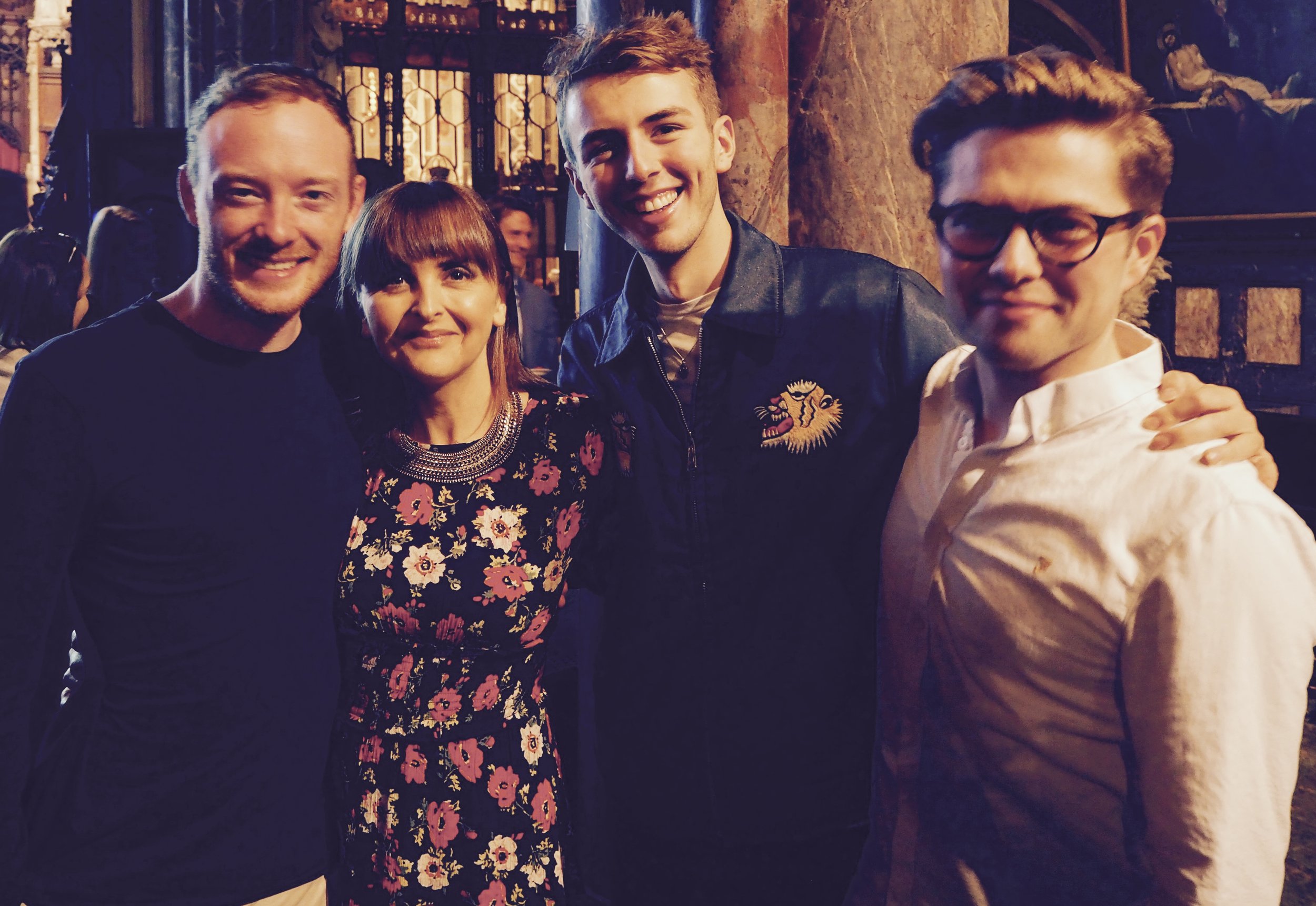 October 27th 2017 at the Gala Night for The Earls Court Film Fest with short film, COURTED directed by Andres Heger Bratterud with Adam Fitzgerald, Bradley Foster and Michael J Ferns.