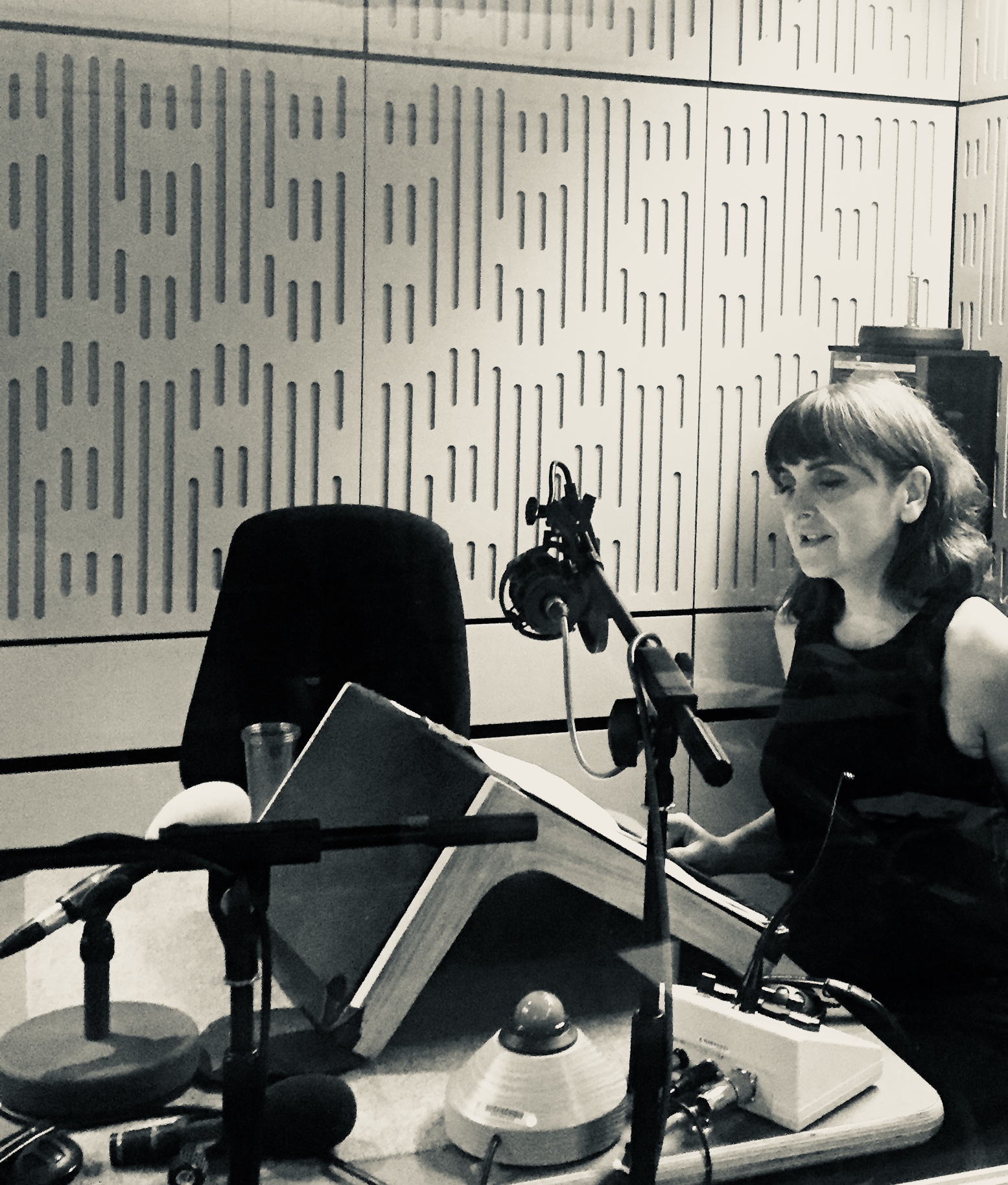 November 2017 - Recording Ten Episodes of Eleanor Olliphant is completely Fine by Gail Honeyman for BBC Radio 4 -Book at Bedtime directed by Justine Willet.