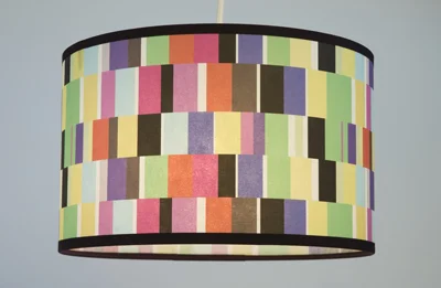 Test Card Lampshade