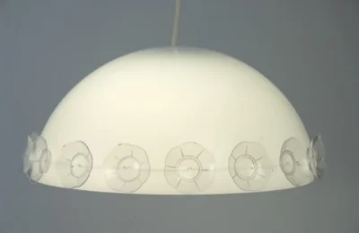 Opaque Flowers Lampshade