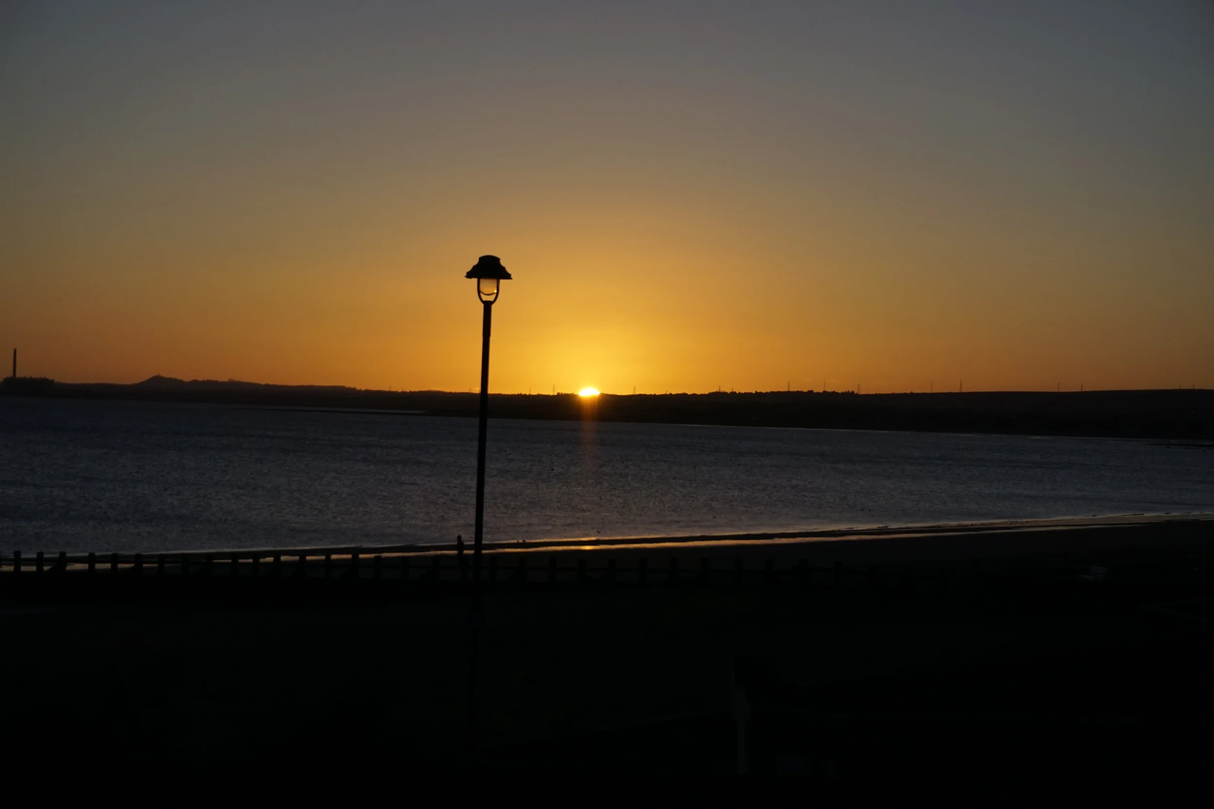 Sunrise from the kitchen