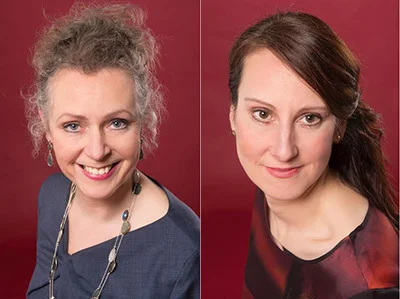 Left: Claudia Hulshof, right: Lynsey Dubbeld