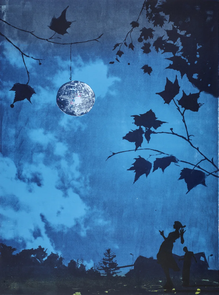 Under a Glitterball Moon