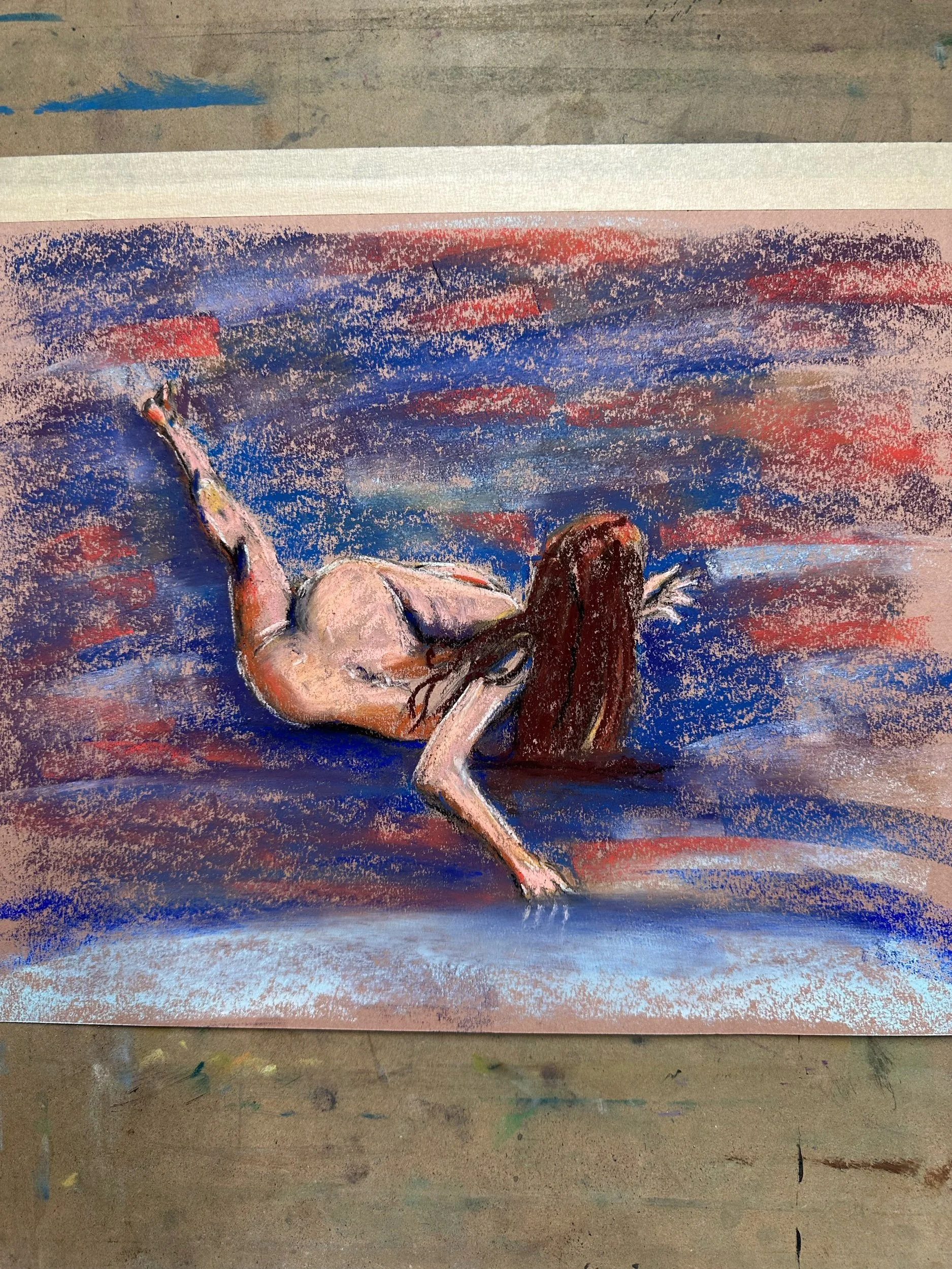 Portrait of Woman (Sunset on Sand)