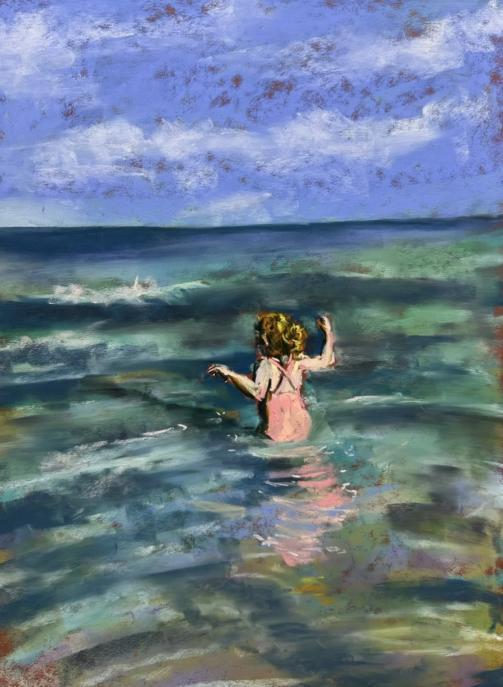 Penelope's Odyssey, 2026
Pastel on Mounted Paper
16x12 Private Collection The Artist