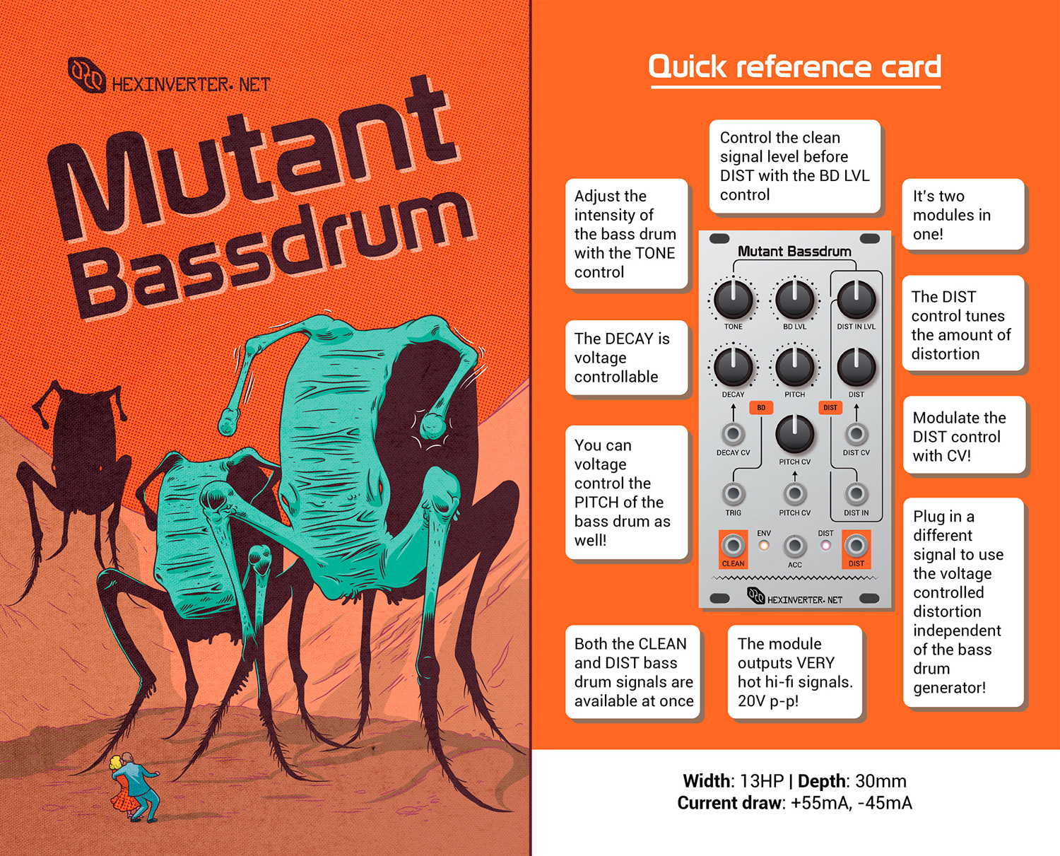 Mutant Bassdrum — HEXINVERTER ÉLECTRONIQUE | HEXINVERTER.NET Mutant Bassdrum — HEXINVERTER ÉLECTRONIQUE | HEXINVERTER.NET