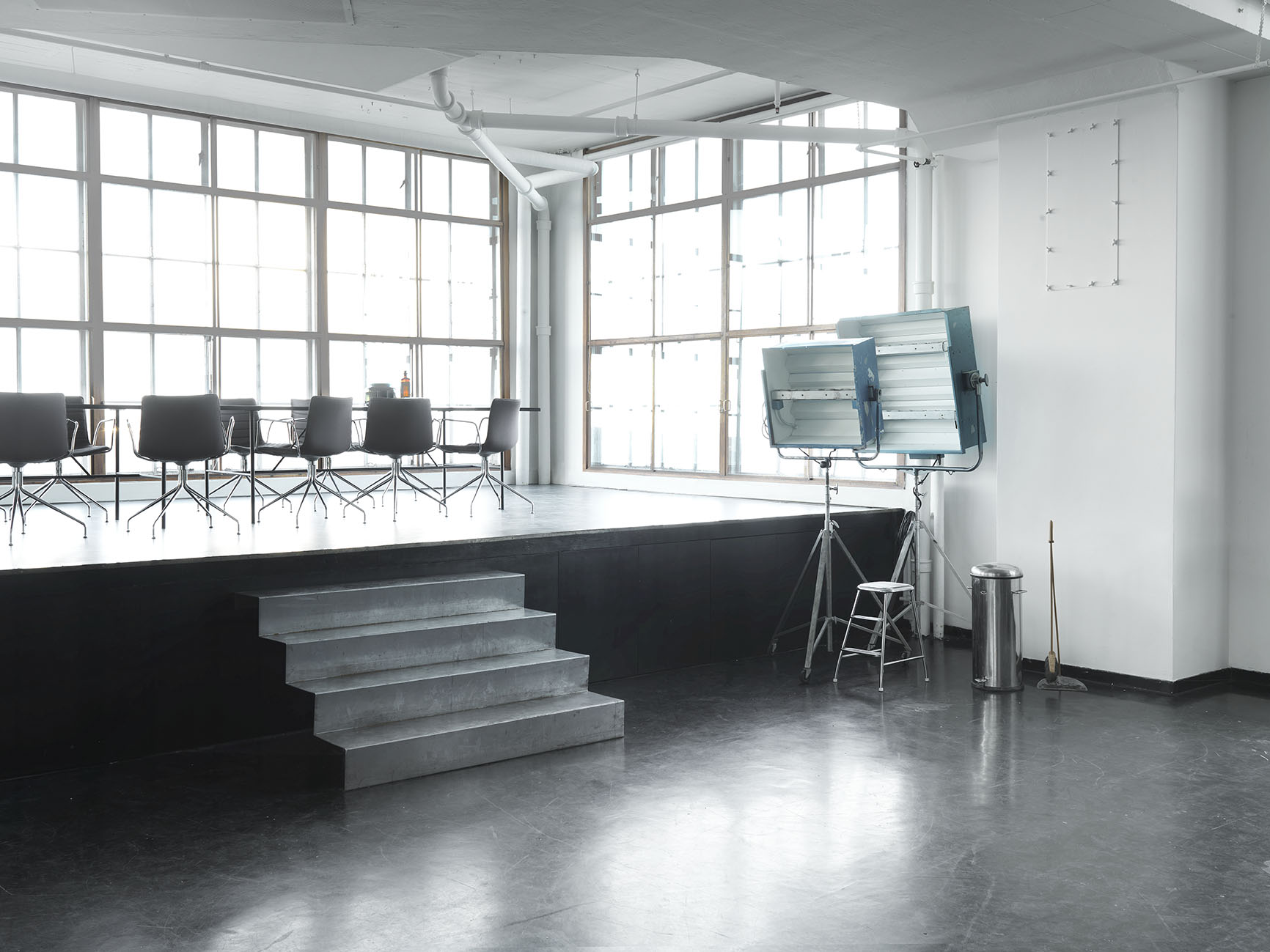 Our studio facilities are located in one of Copenhagen's most handsomely proportioned buildings.