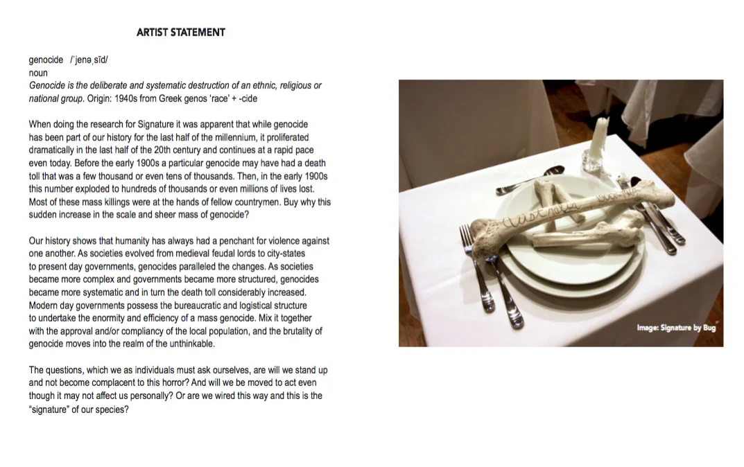 Artist Statement