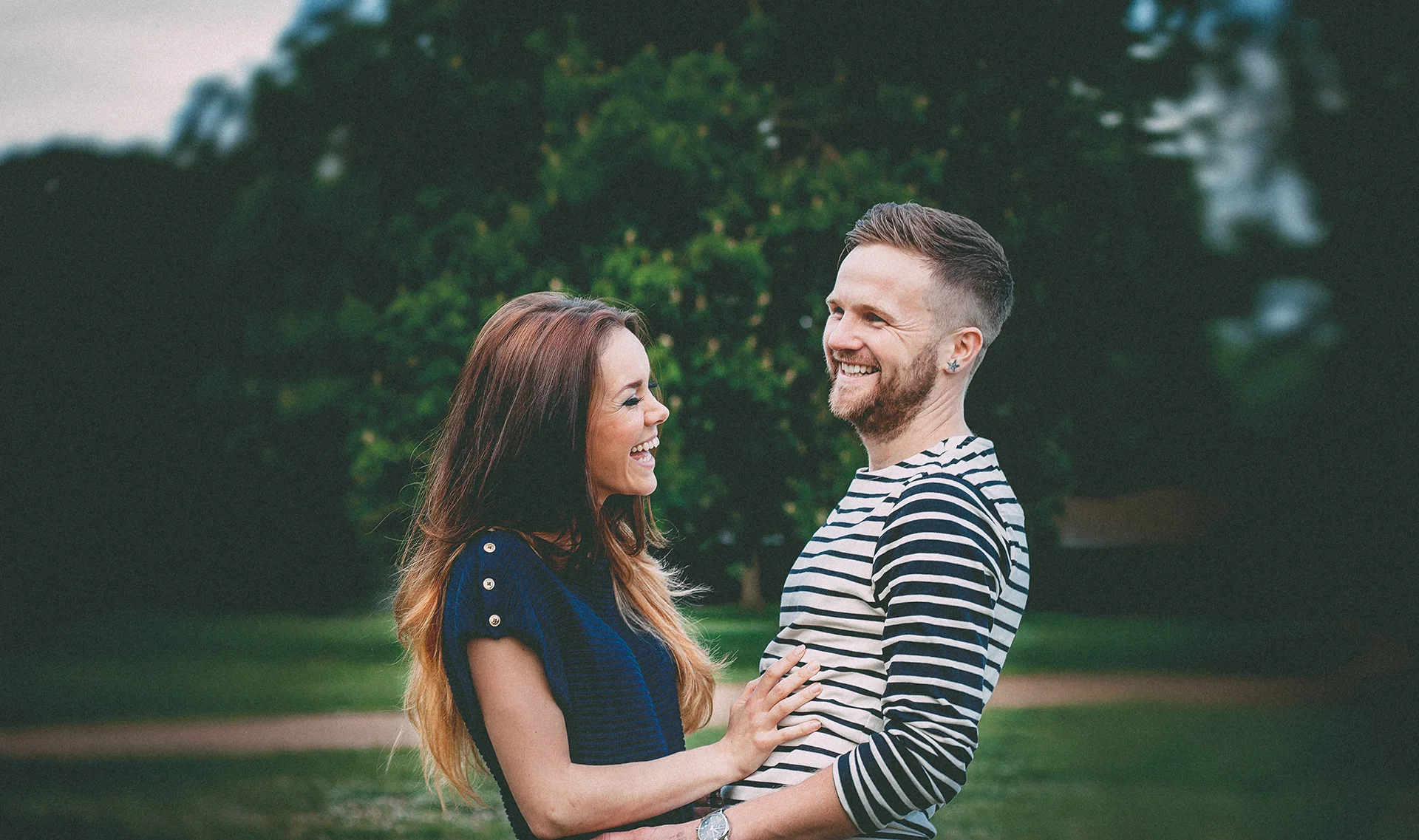 Georgia & Stuart just being themselves in Sandringham Park