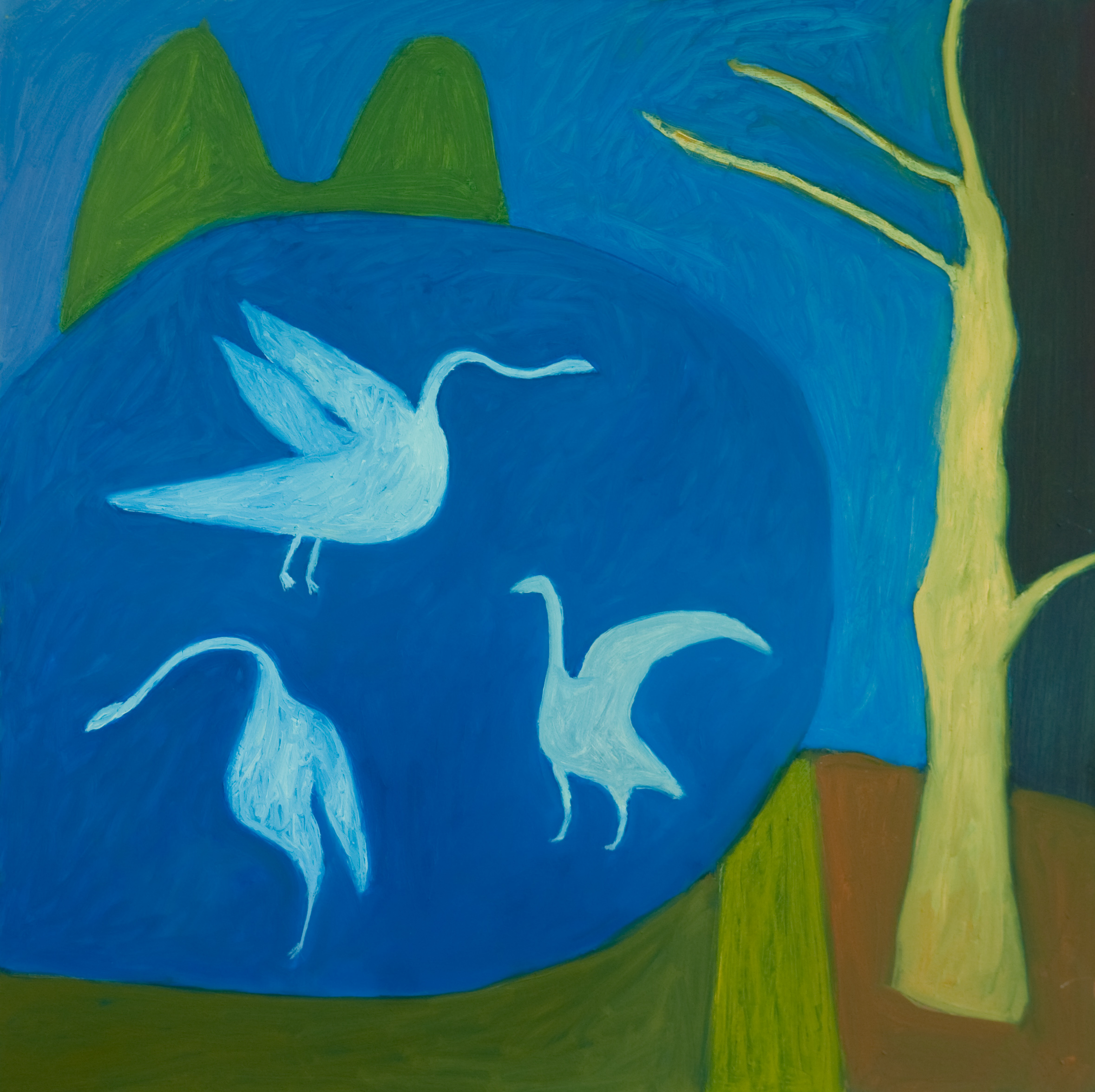  Night Swans - Sold 