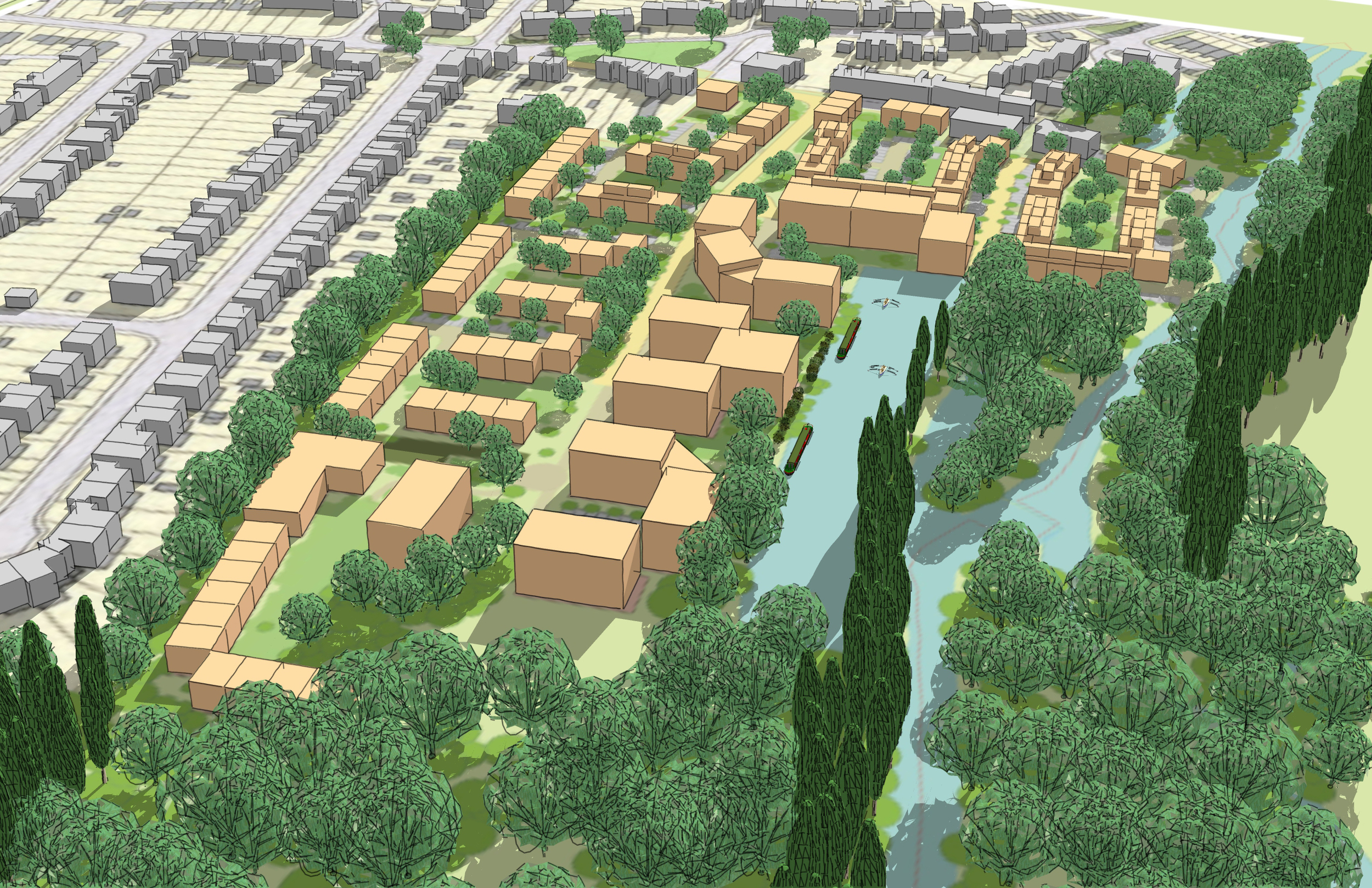 2016 Garden Village, Wolvercote, Oxford, UK