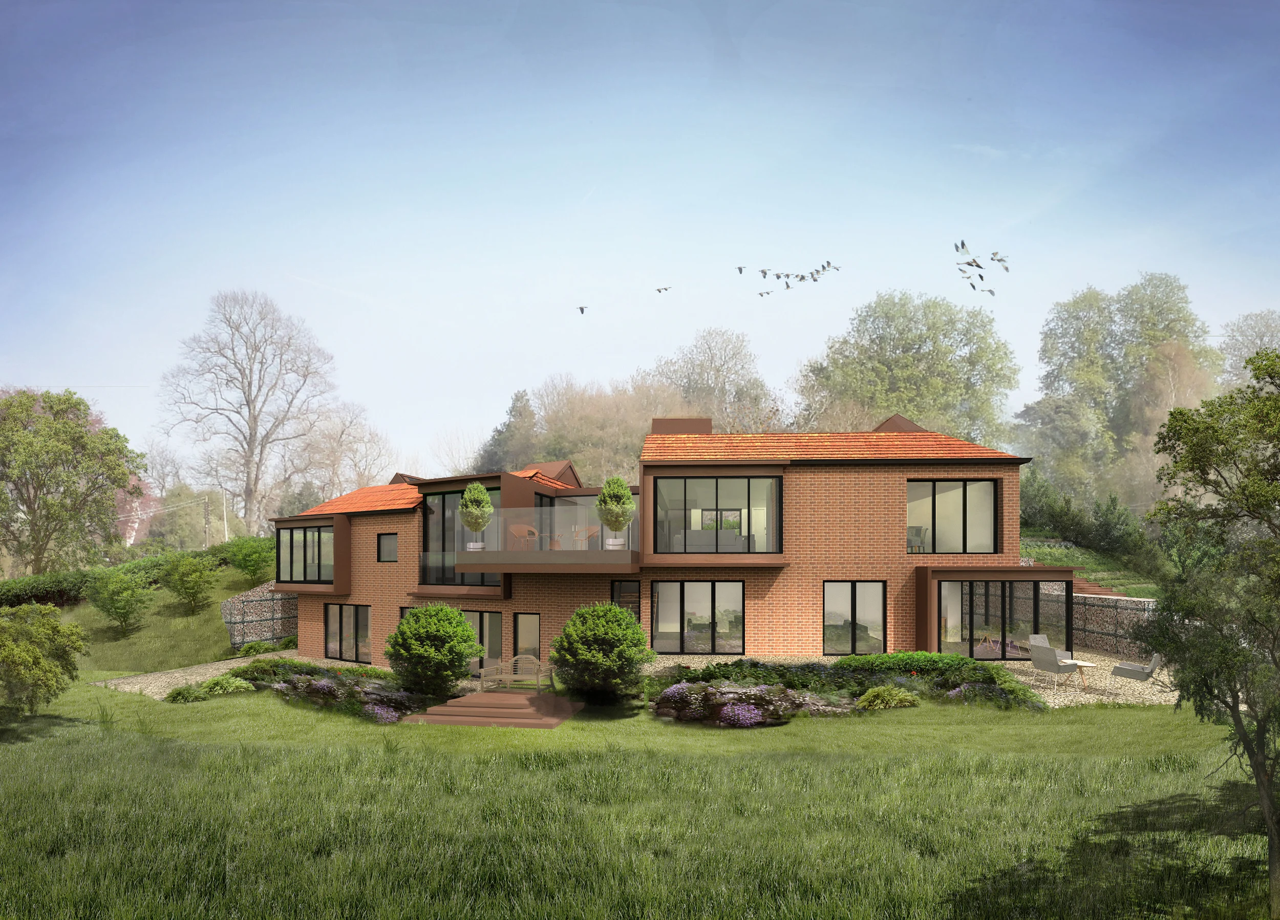 2013-present- eco house, Goudhurst, Kent