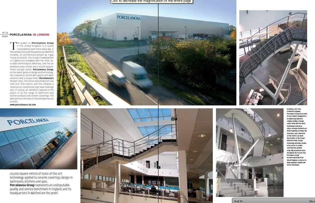 Publication - published and award winning commercial projects 