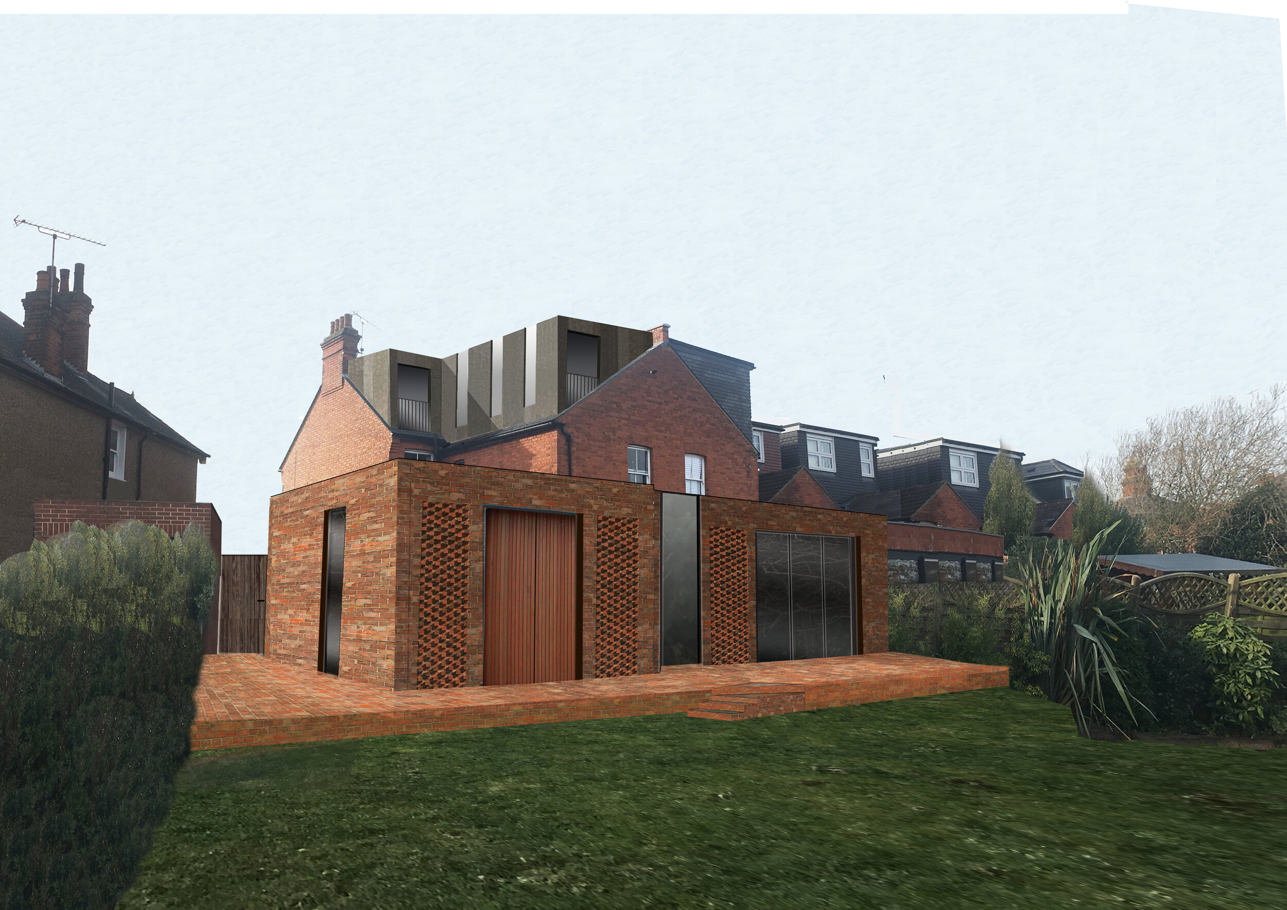 Private house roof, rear and side extension Brentwood Essex