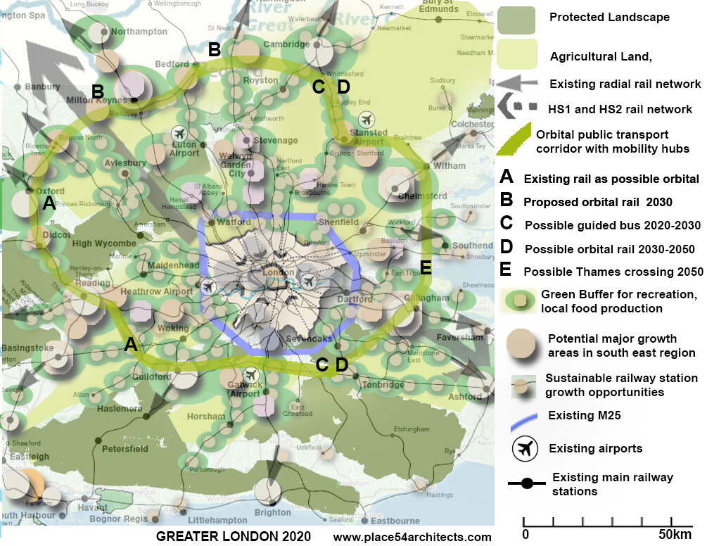 Strategic masterplan for Greater London 2020-45