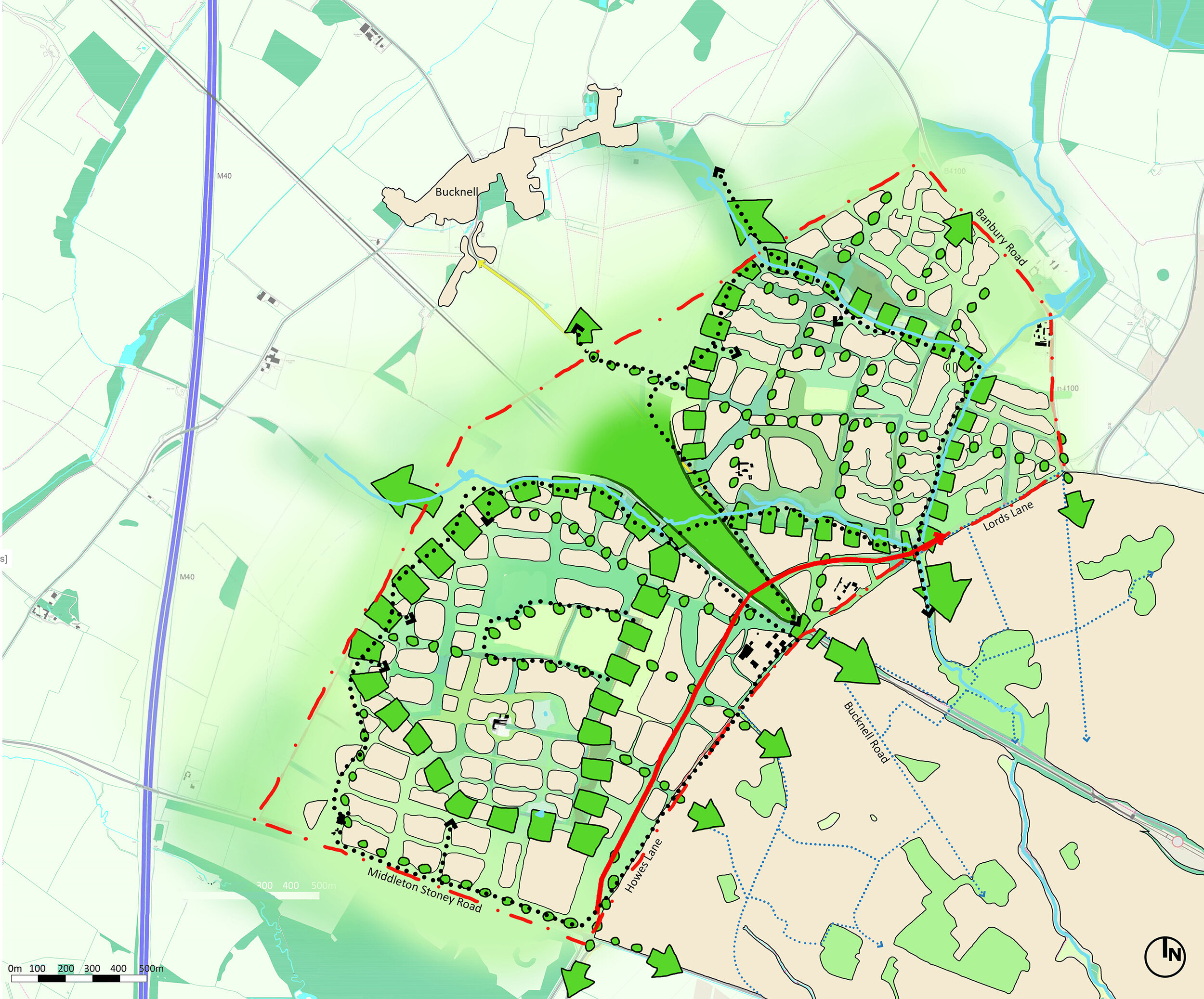 Zero Carbon Masterplan - Ecotown - NW Bicester- Oxfordshire, UK