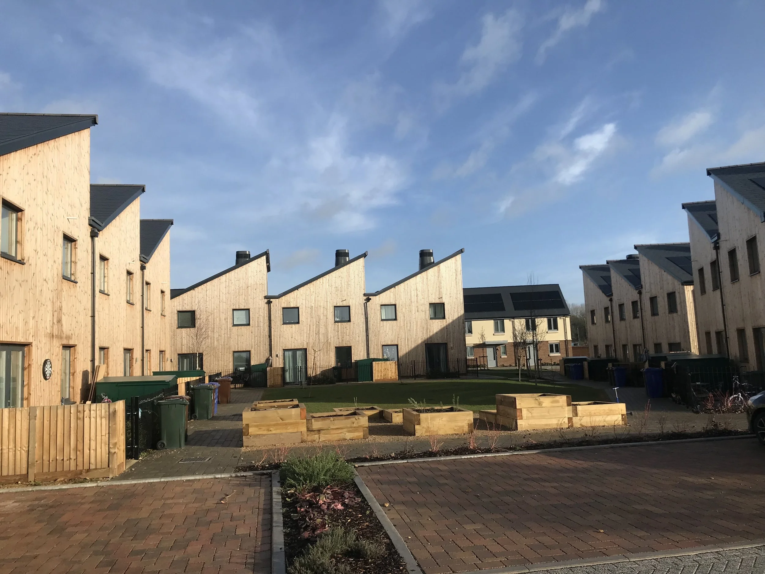 Zero Carbon homes, NW Bicester Ecotown, Oxfordshire, UK