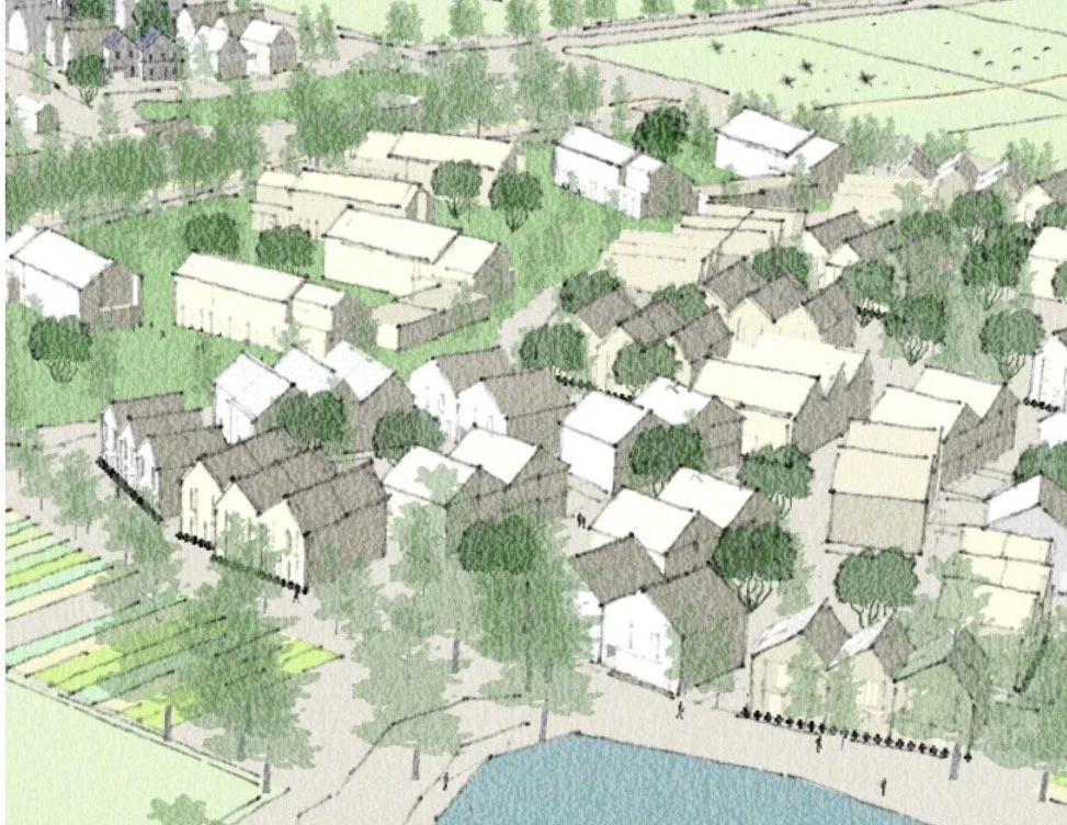 Masterplan for Garden Village East England
