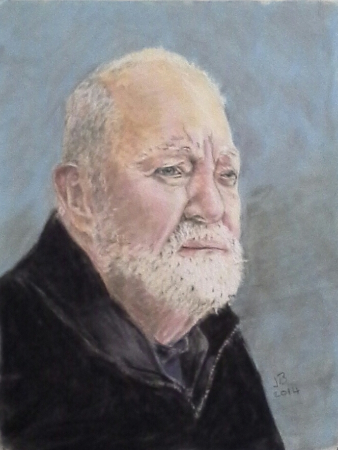 Pastel of Ian