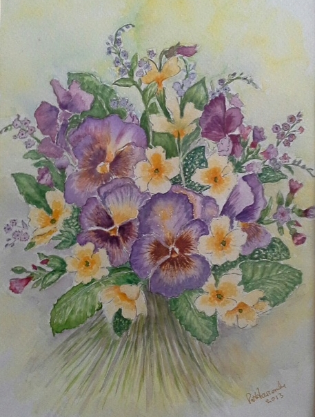 Bouquet-watercolour
