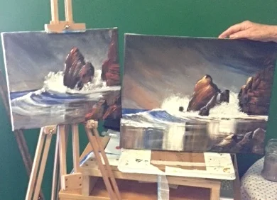 Seascape - acrylic