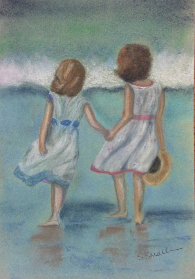 A Sunny Day - pastel