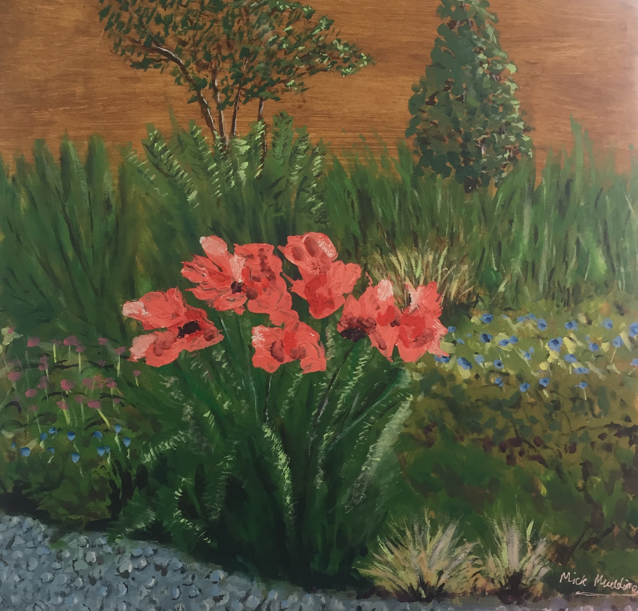 Flower bed - Acrylic.