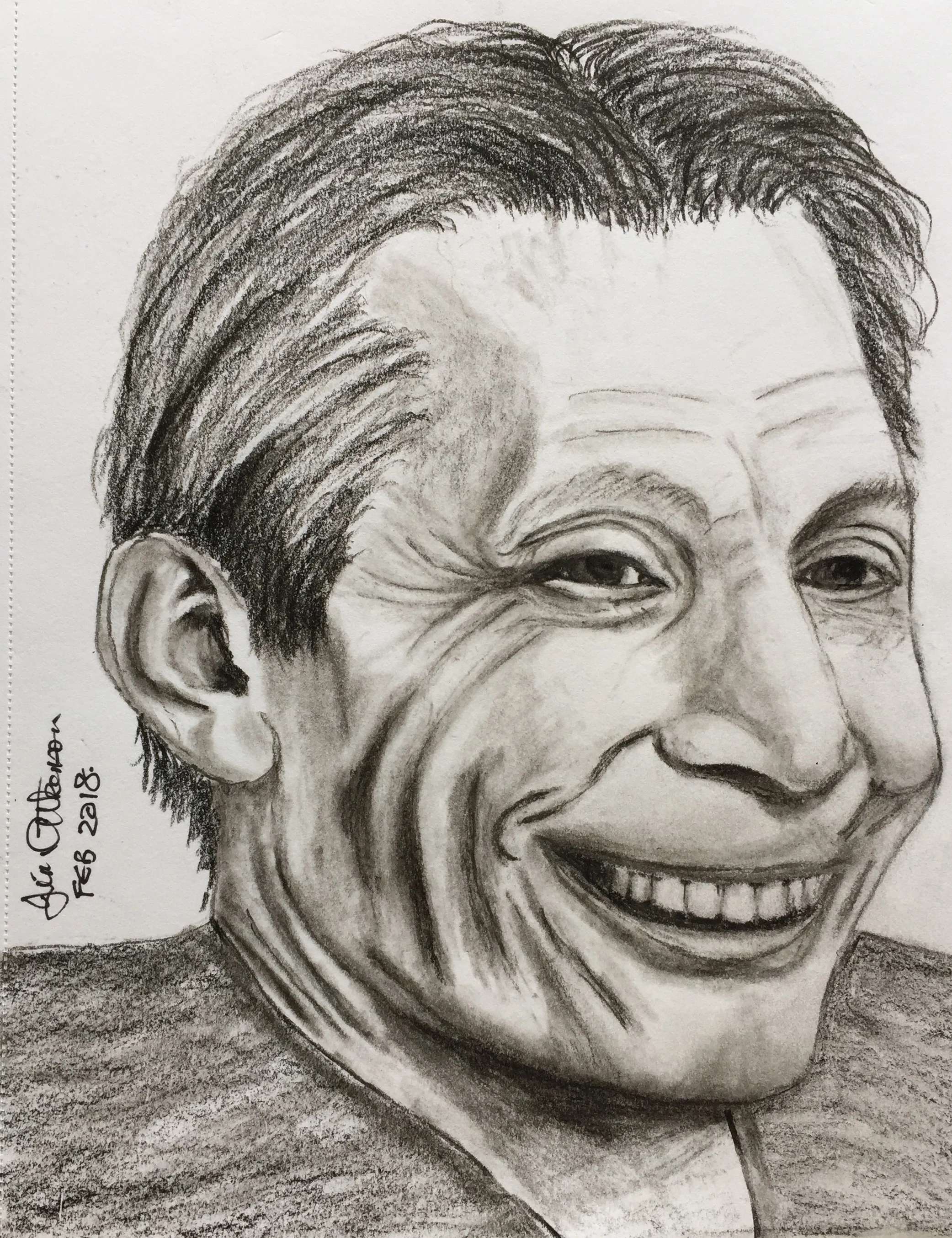 Charlie Watts - Charcoal