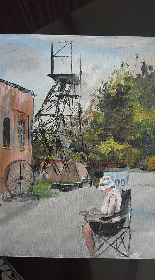 Astley mine - Acrylic.