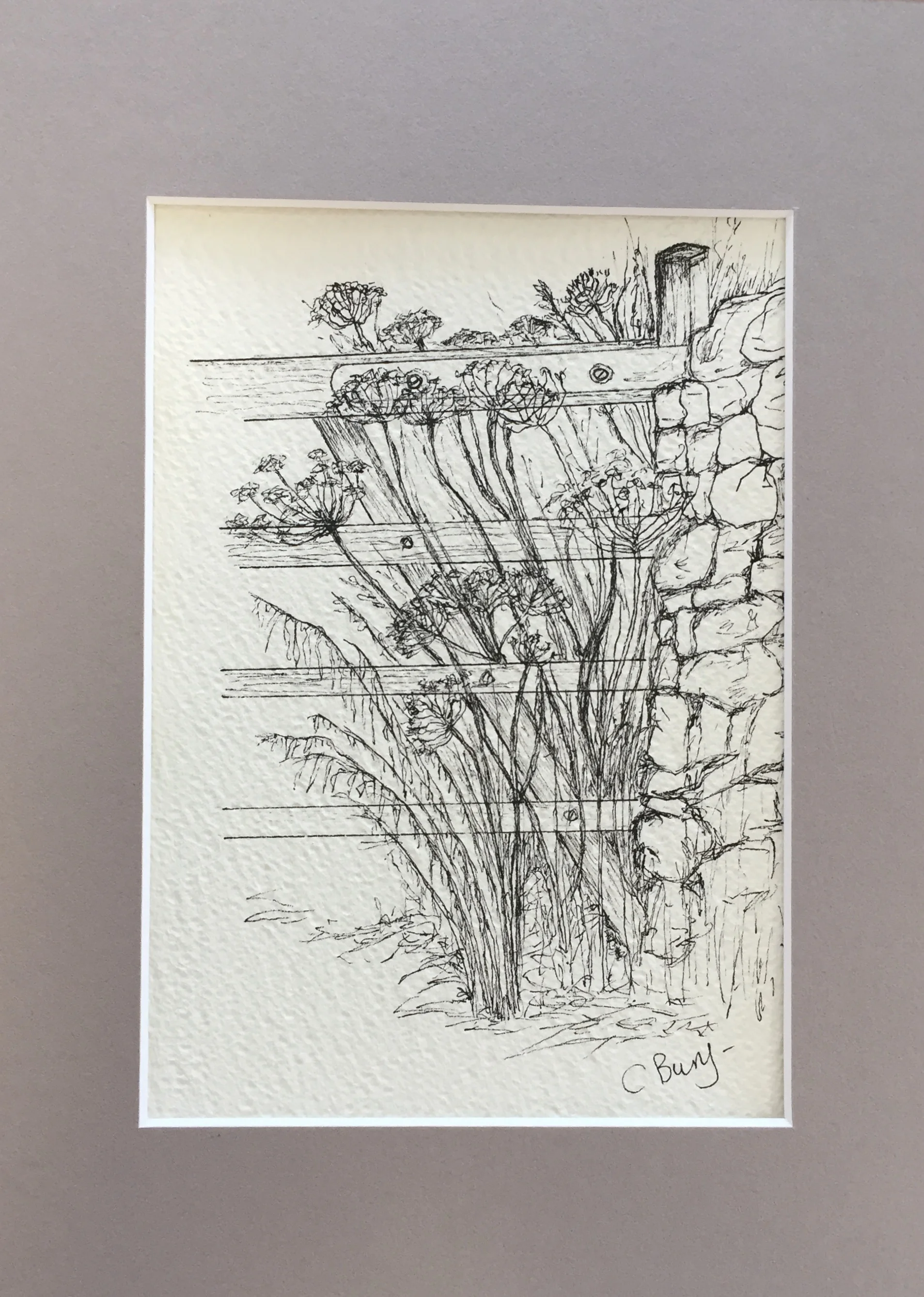 Gated wall - Pen.