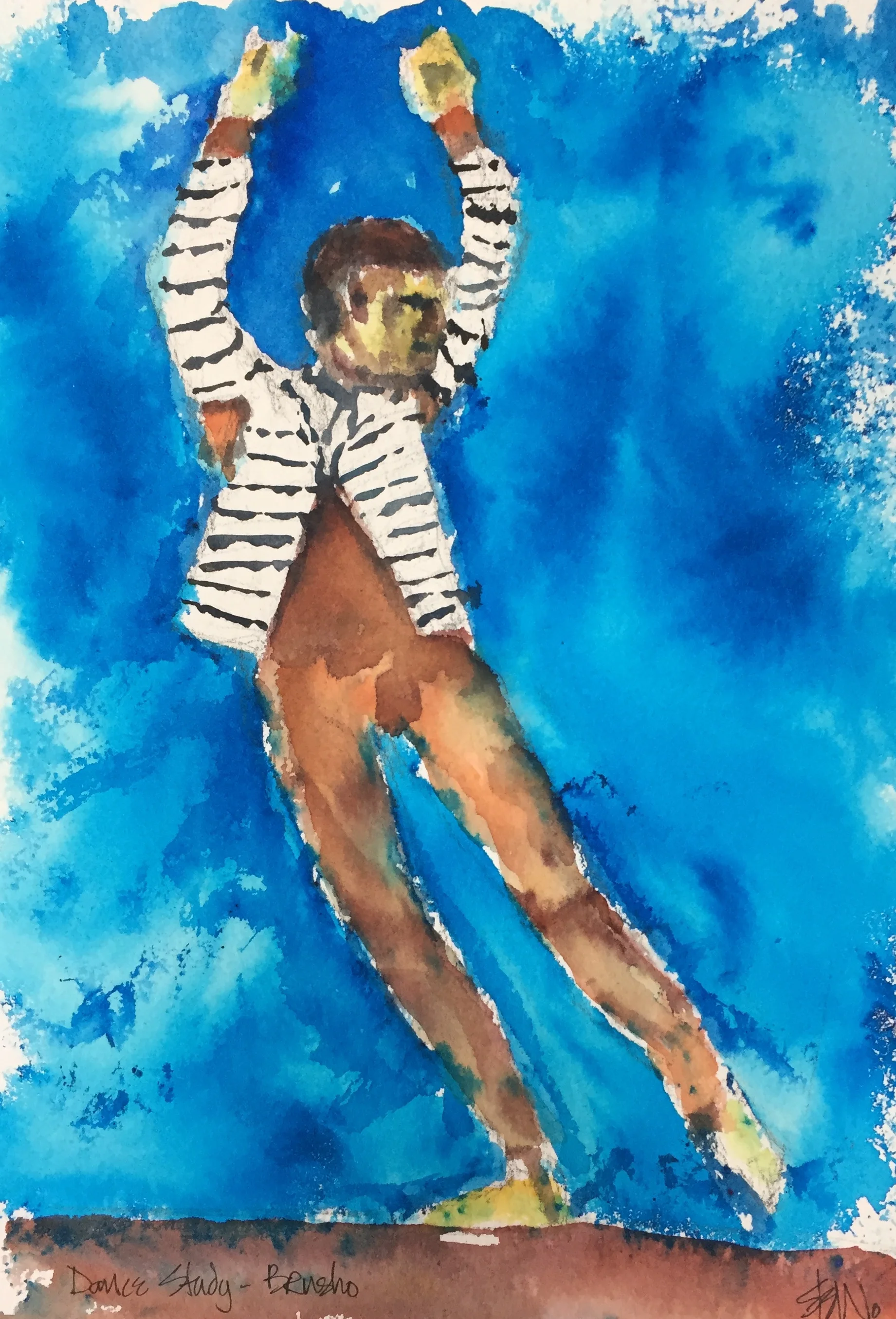 Dancer - Brusho.