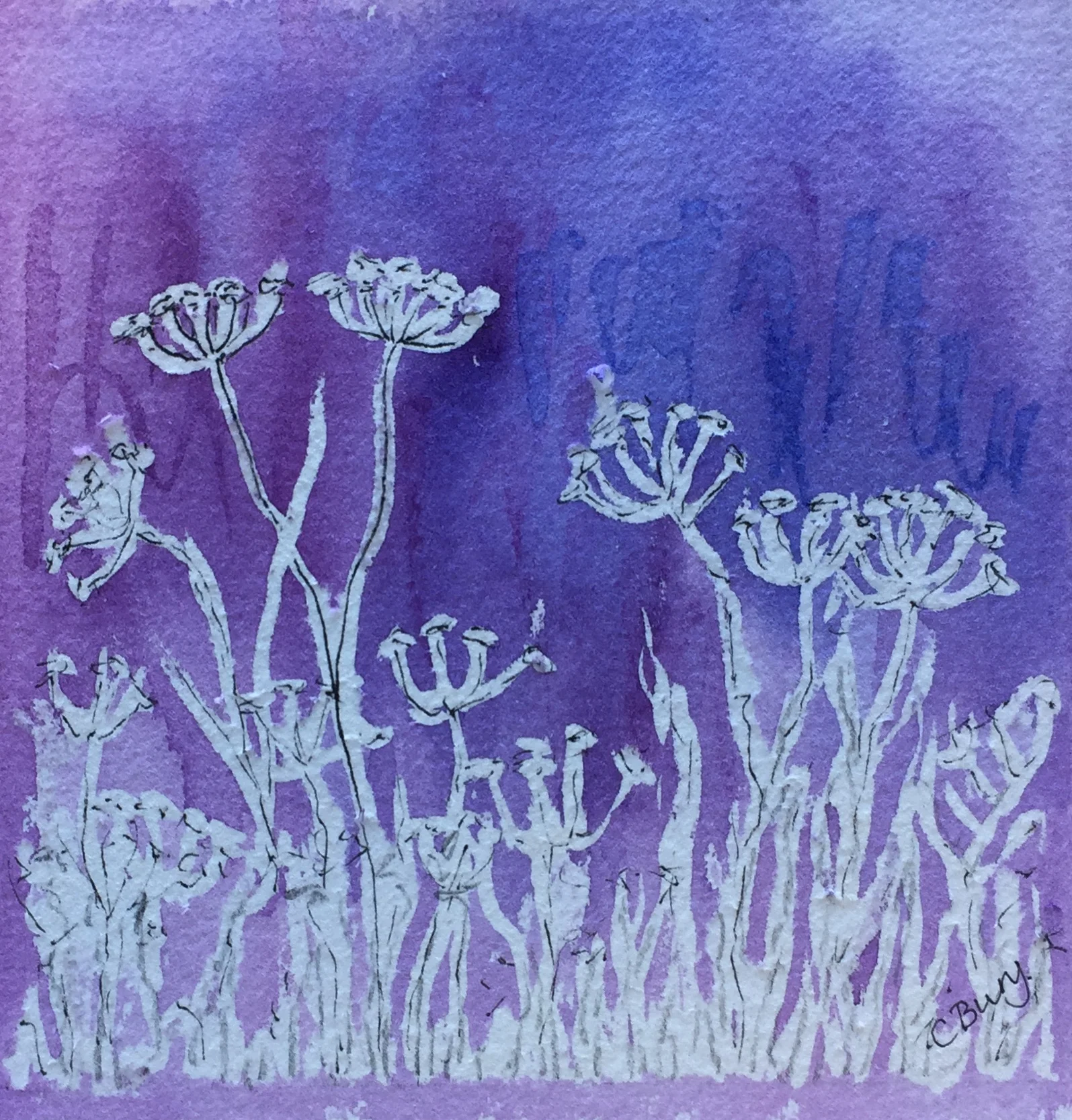 Flower - Watercolour.