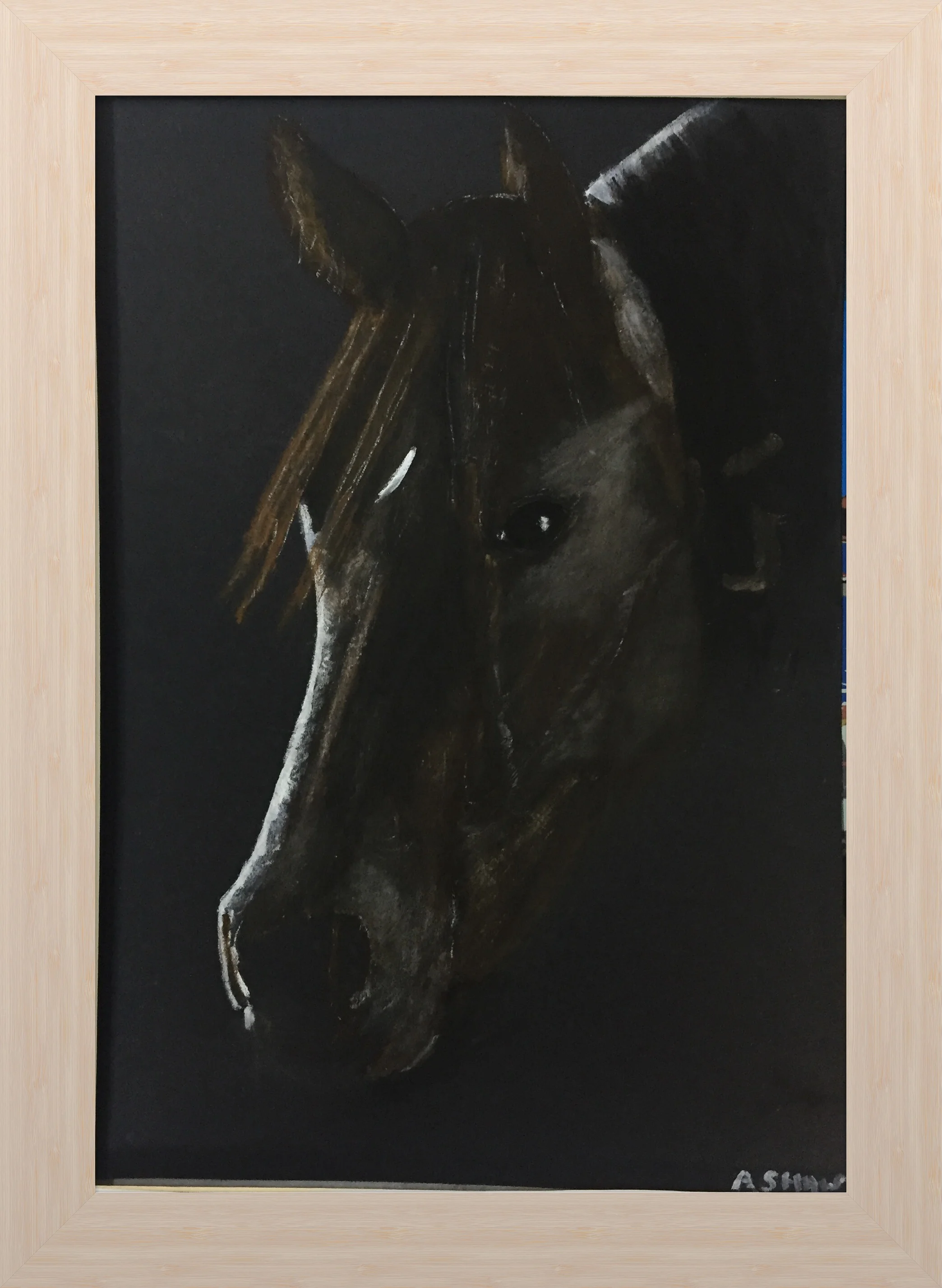 Black Beauty - Acrylic.
