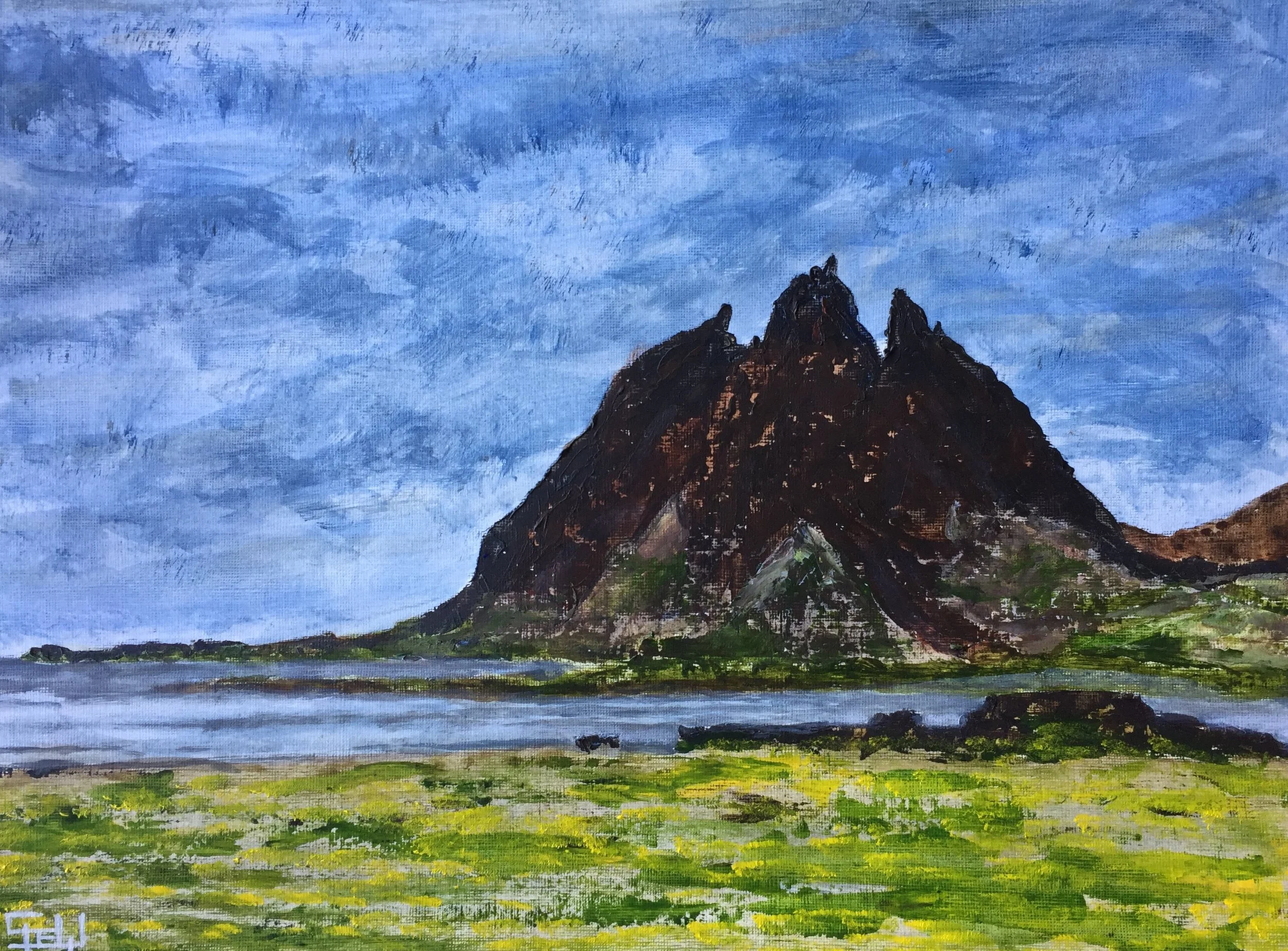 Iceland - Watercolour.