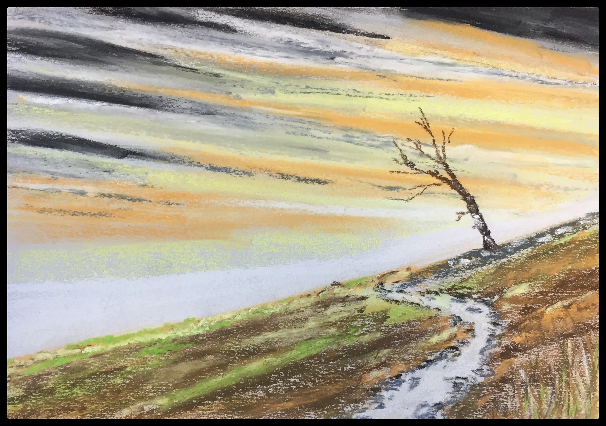 Storm - Pastels.