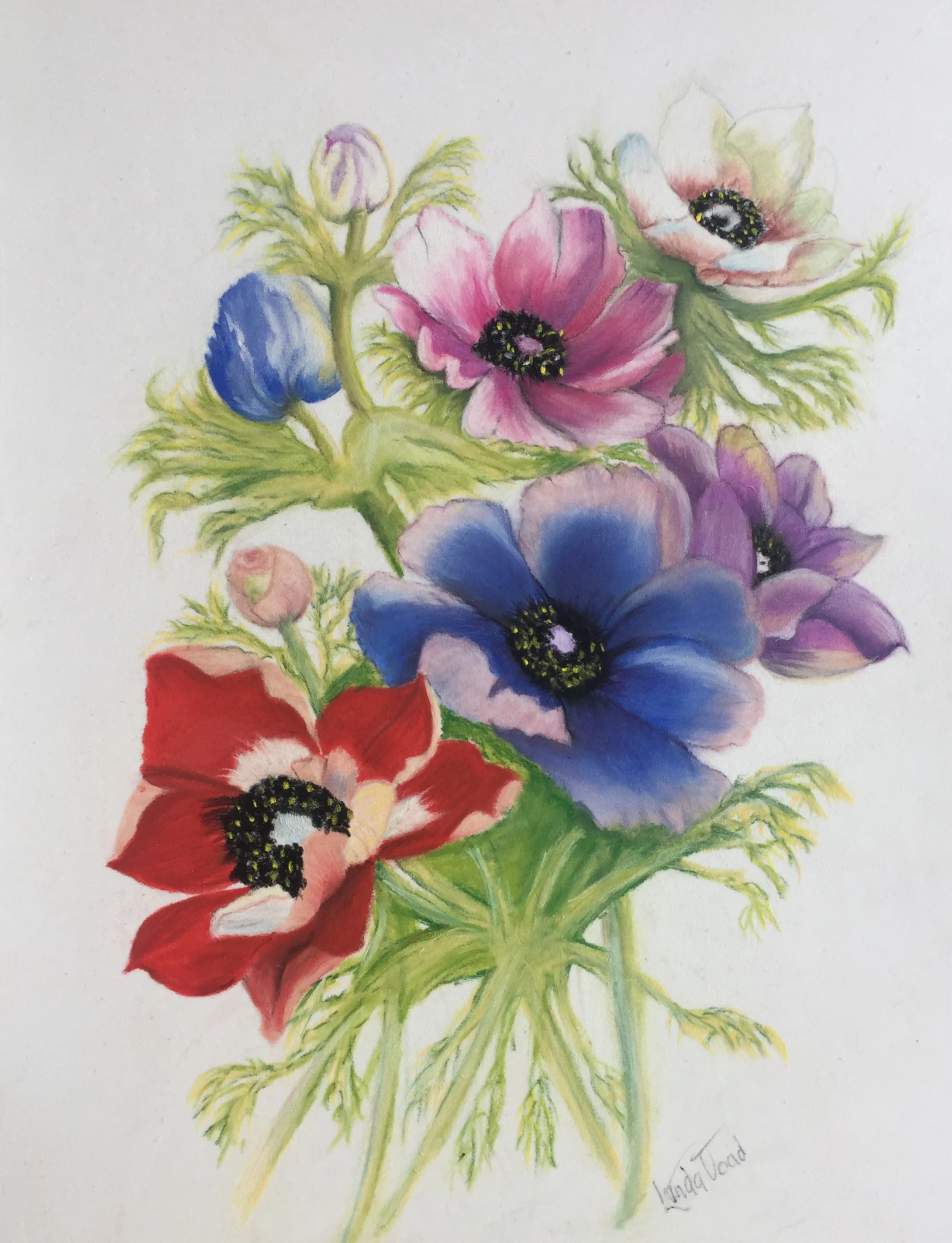 Flower arrangment - Pastels.