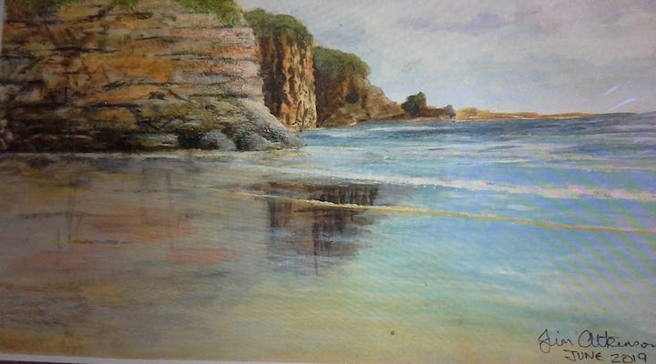 Robin hood bay - Acrylic.