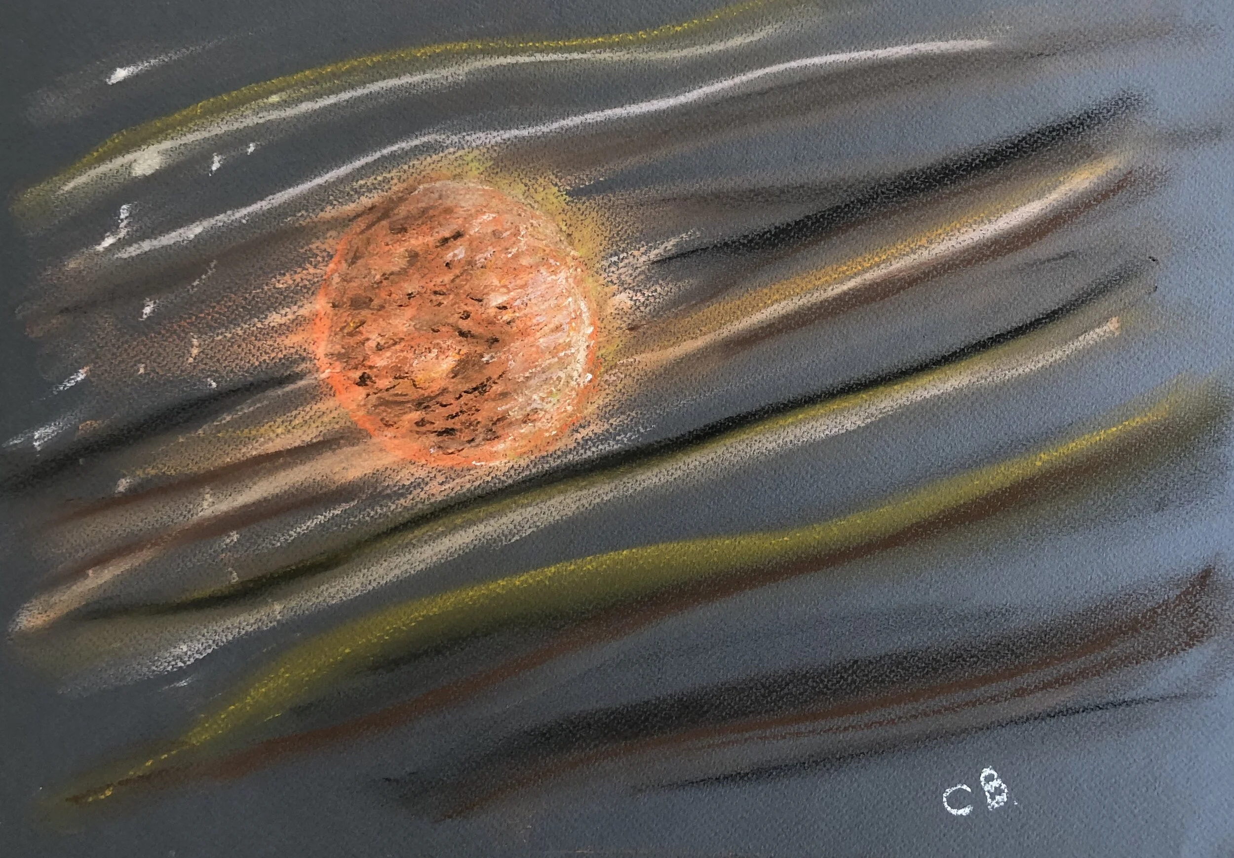 Planet activity - Pastel.
