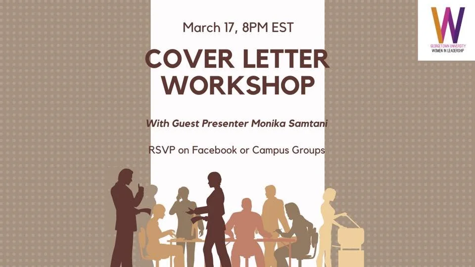 Cover Letter Workshop
