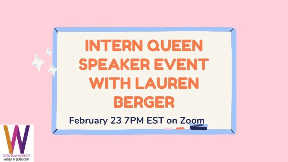 Speaker: Intern Queen